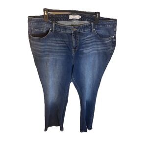 Torrid First At Fit Dark Wash Stretch Jegging Jeans Size 26 XS Extra Short 27"